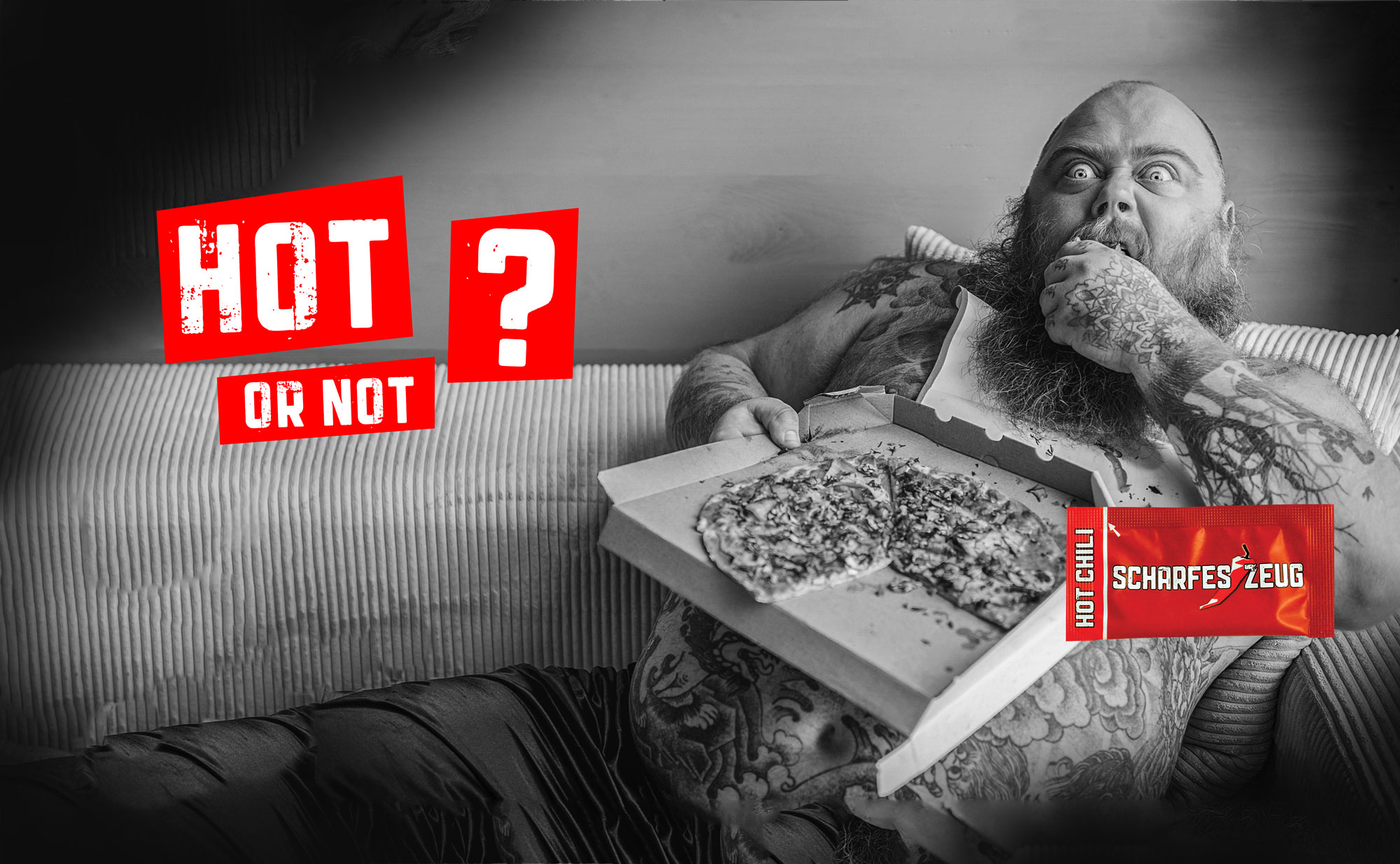 Hot or not? – Pizza mit Scharfes Zeug