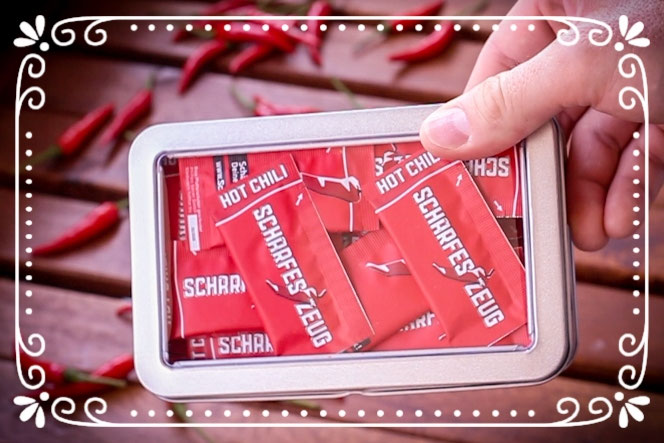 Scovillionär – die Geschenkdose